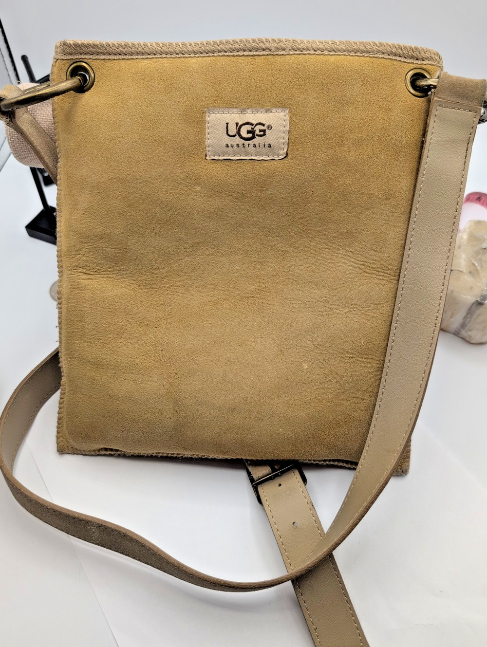 UGG Shearline Lined Side Bag Simple Crossbody 8.5 x 9.5